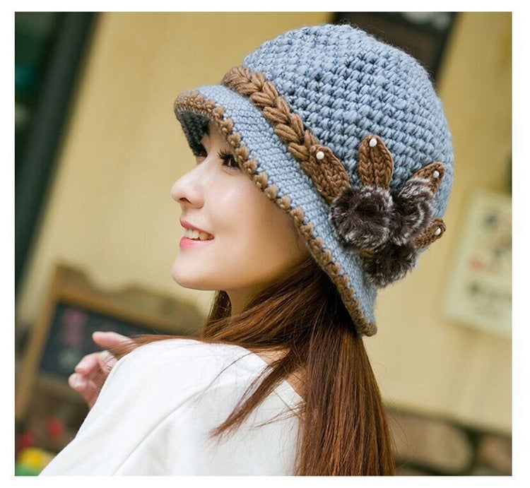 Knitted Women’s Hat