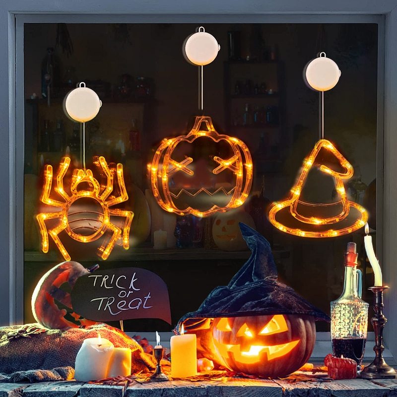 Halloween Window Hanging LED Decorative Lights