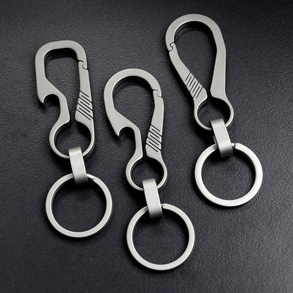 Men's Waist Titanium Alloy Keychain - Frazeshop
