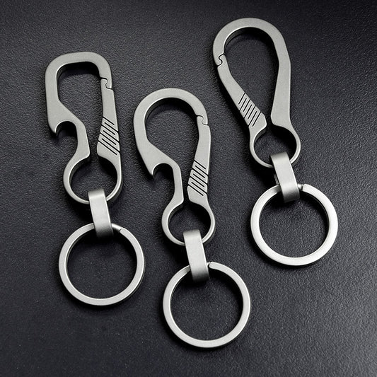 Men's Waist Titanium Alloy Keychain - Frazeshop