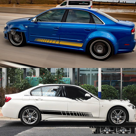 Striped Car Body Stickers - Frazeshop