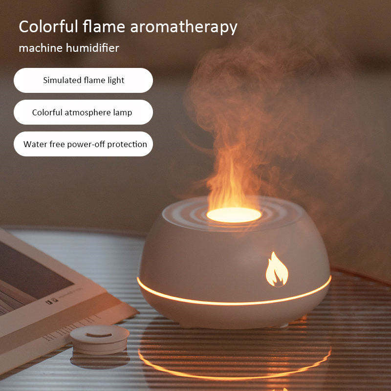 Flame Humidifier/Aromatherapy Diffuser (7 Colors) - Frazeshop