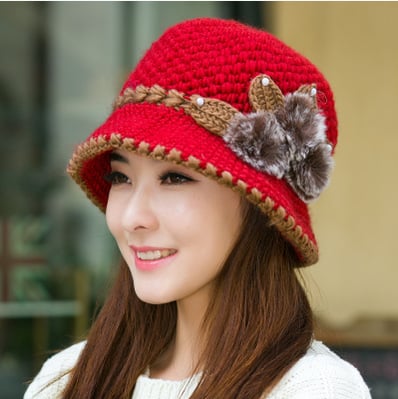 Knitted Women’s Hat