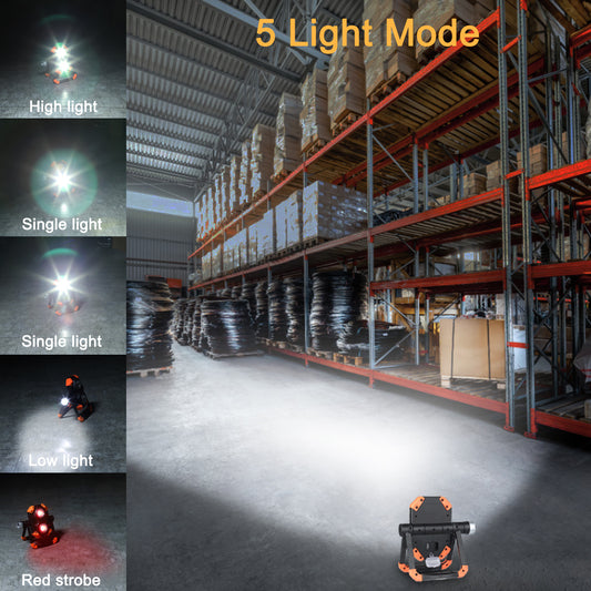Flashlight Work Light Brightness High Hand Hanging Garage Maintenance Fishing - Frazeshop