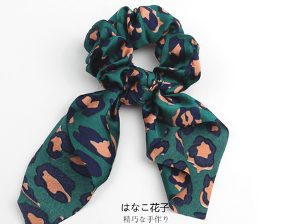 Leopard Style Streamer Scrunchies - Frazeshop