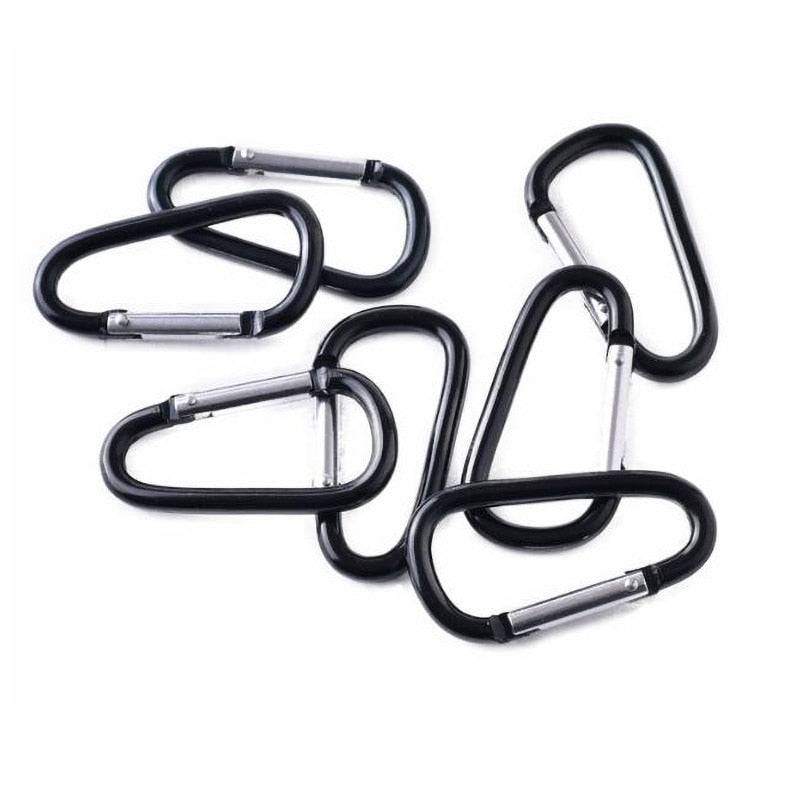 Aluminum Carabiner Clips (10 count) - Frazeshop