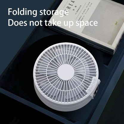 Portable Rechargeable Electric Folding Fan - Frazeshop