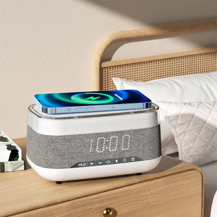 4 in 1 Multifunctional Alarm Clock - Frazeshop