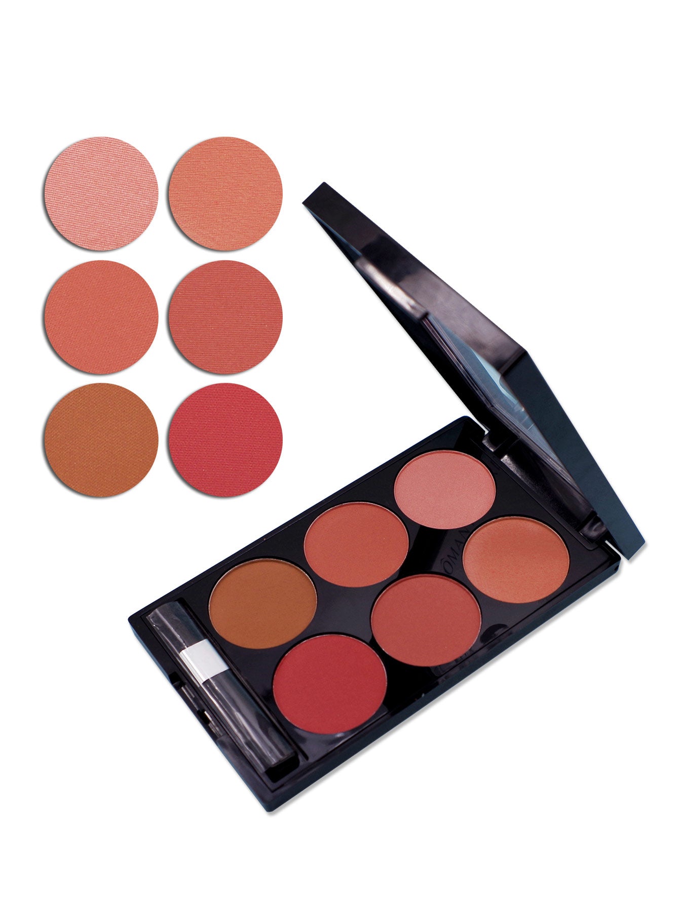 6B Beauty Looks | Six-color Blush Set - Frazeshop