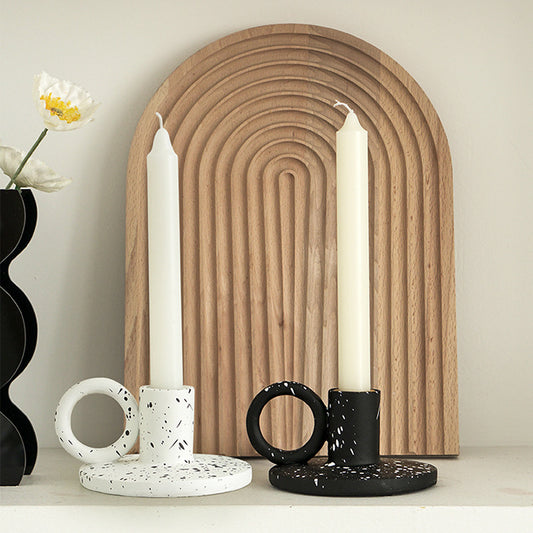 Creative Minimalist Home Decor Desktop Candle Holder - Frazeshop