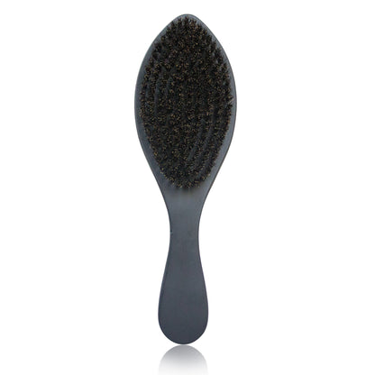 Mens Hair Straightening Beard Beech Wood Handle Oil Head Brush - Frazeshop