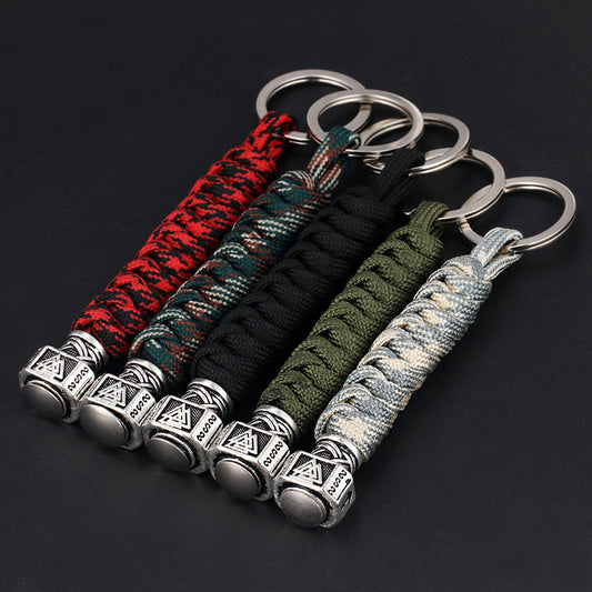 Hand-woven Outdoor Mountaineering Racing Keychain - Frazeshop