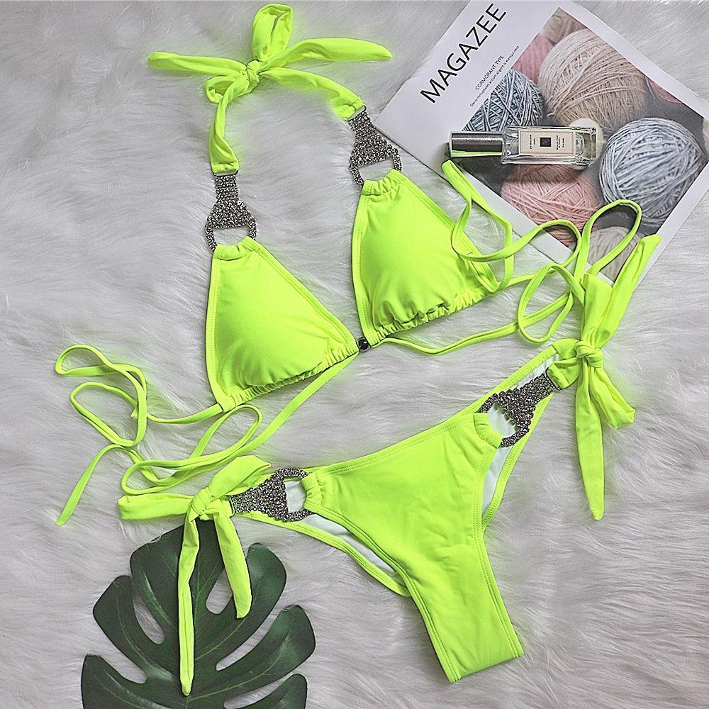 New Bikini Luxury Rhinestone Swimsuit - Frazeshop