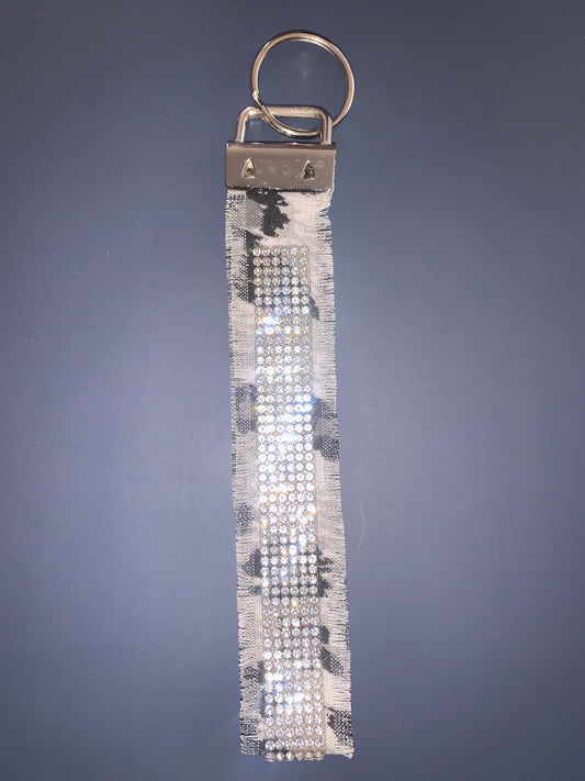 Grey All Day Wristlet Keychain (SLENDER VERSION) - Frazeshop