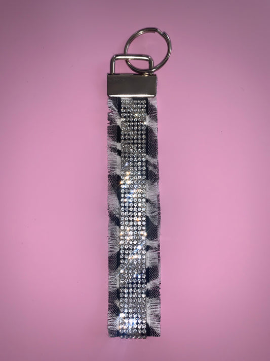 Zebra Wristlet Keychain (SLENDER VERSION) - Frazeshop