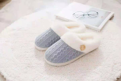 European Size Cotton Wool Slippers - Frazeshop