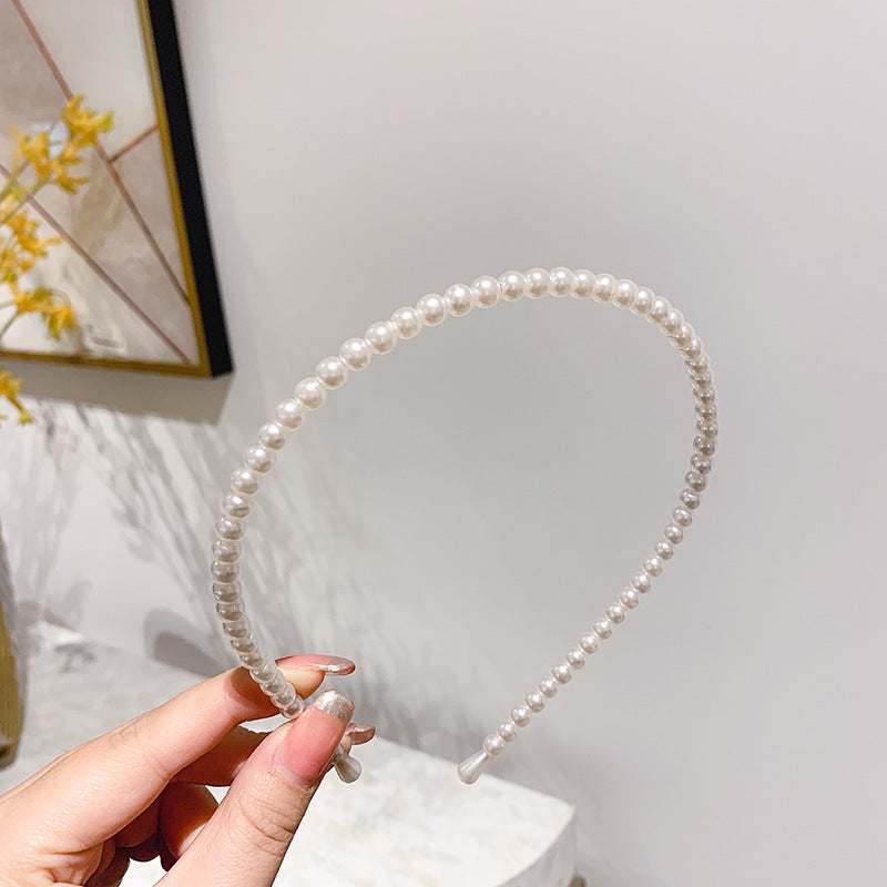 Thin pearl headband - Frazeshop