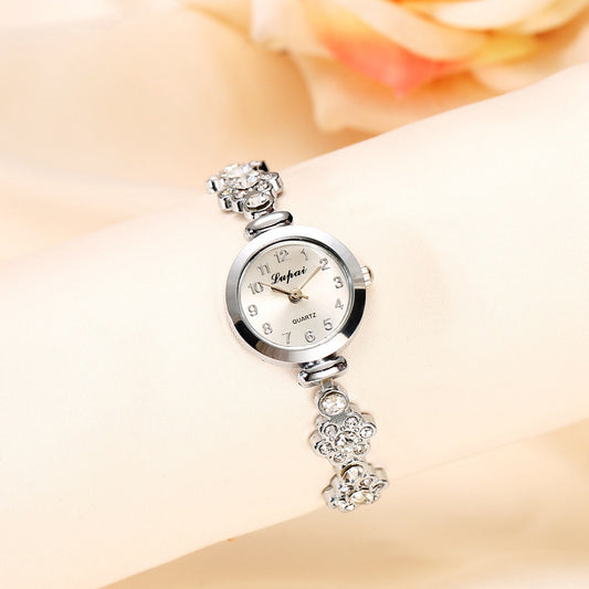 Ladies flower bracelet watch - Frazeshop