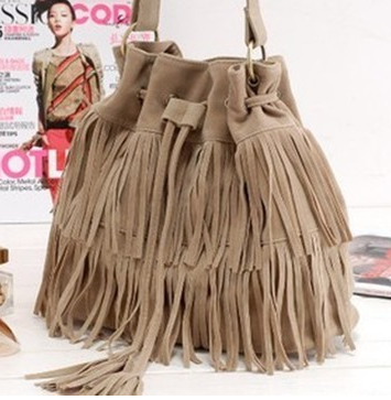 Tassel Purse Shoulder Bag - Frazeshop