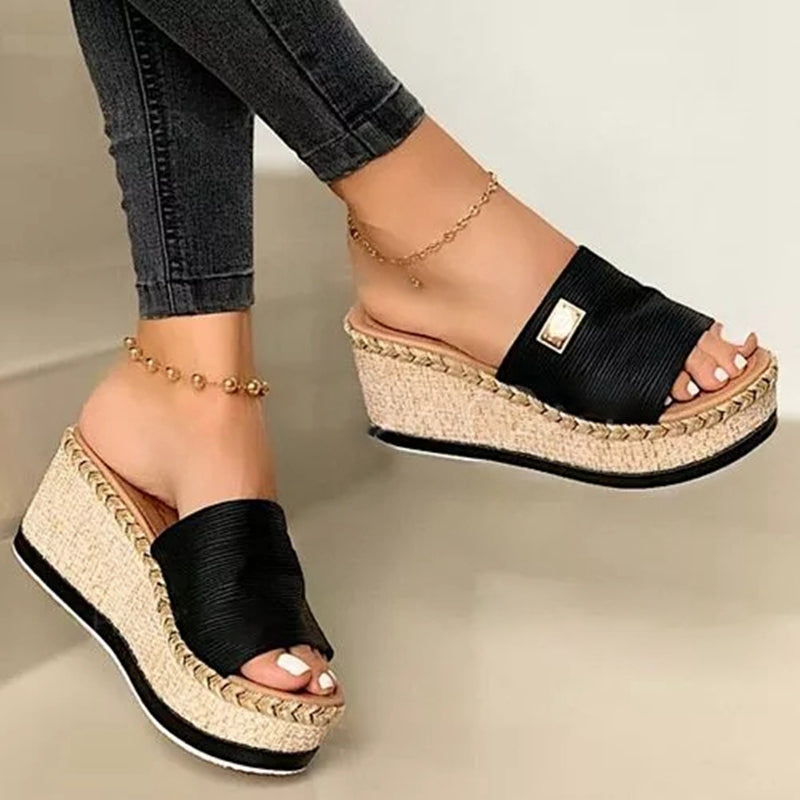 Summer Wedges Platform High Heels - Frazeshop