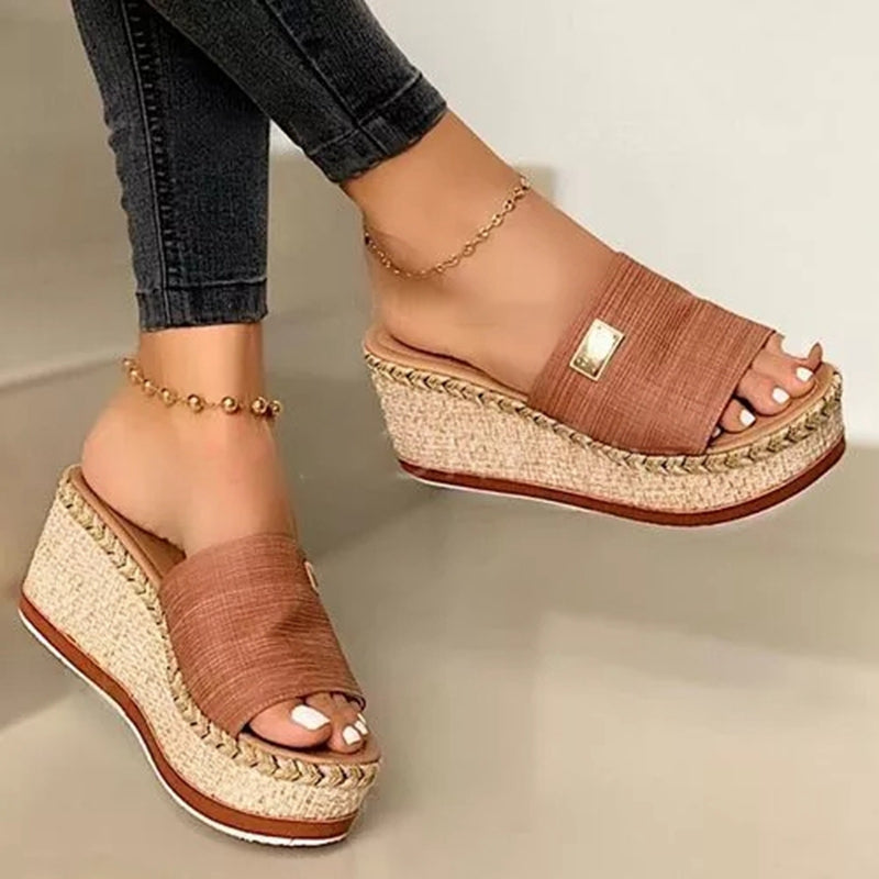 Summer Wedges Platform High Heels  - Frazeshop