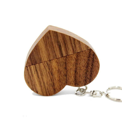 Love Wooden Keychain/flashdrive - Frazeshop