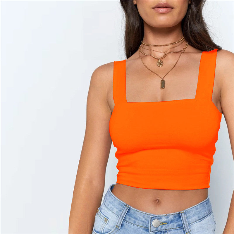 Fashion Women's T-shirt Crop Top - Frazeshop