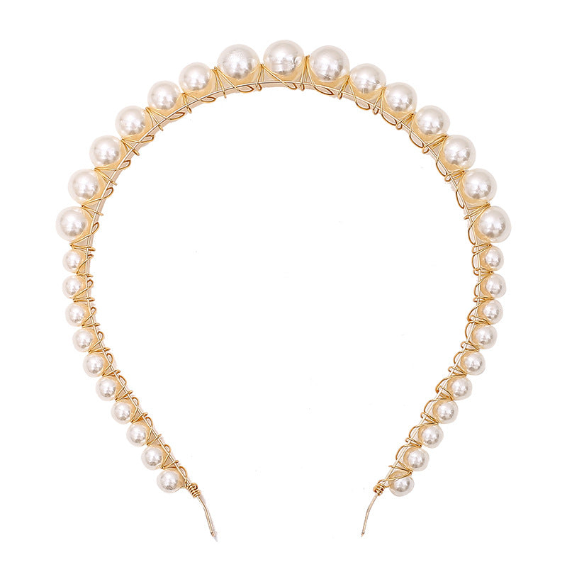 Thin pearl headband - Frazeshop