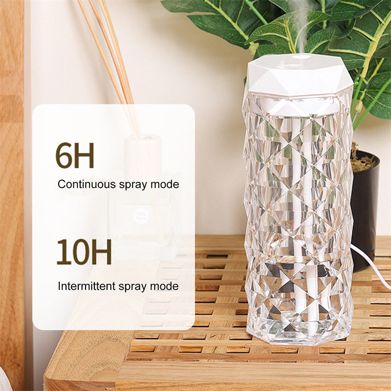 Crystal Lamp Air Humidifier (Touch Lamp) - Frazeshop