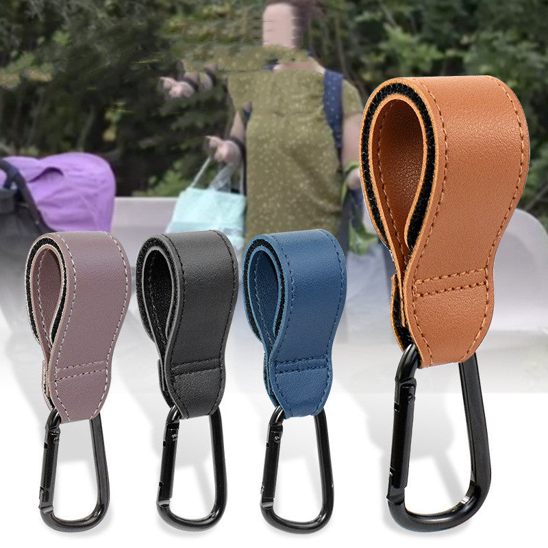 Simple Aluminum Alloy Carabiner Electric Vehicle Powerful Velcro - Frazeshop