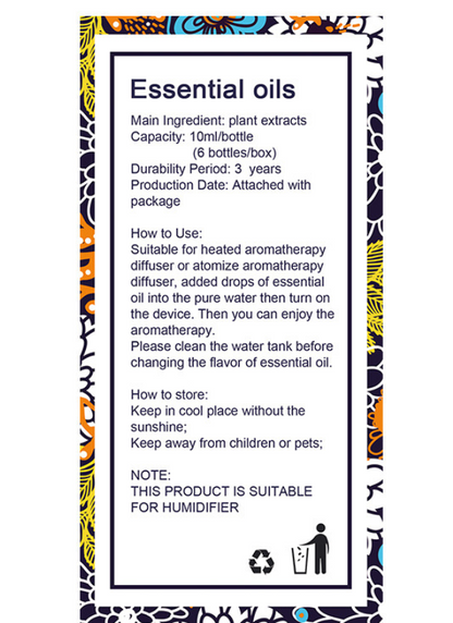 Botanical Aromatherapy Essential Oil - Frazeshop