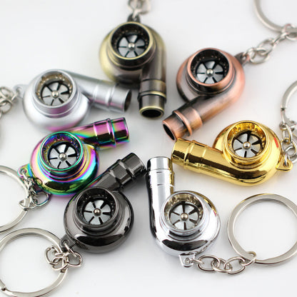 Turbo Keychain Metal Whistle Sound Supercharger - Frazeshop