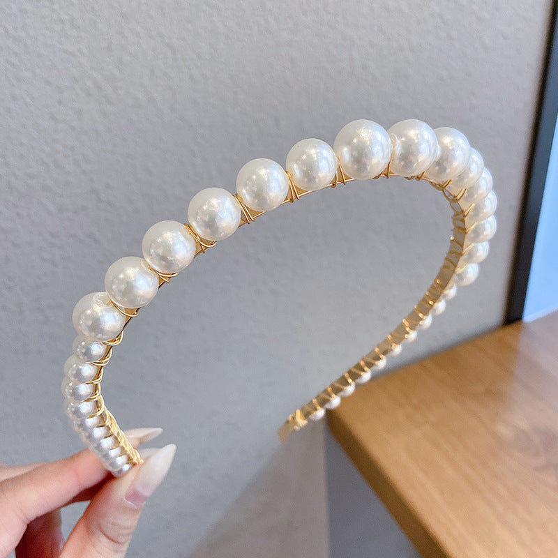 Thin pearl headband - Frazeshop