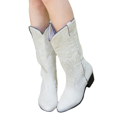 Women's Western Cowboy Boots - Frazeshop