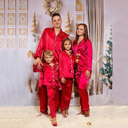 Long-sleeved Pajamas Ice Silk Home Wear - Frazeshop