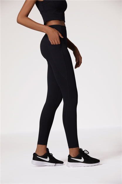 Smooth Fitness/Yoga Leggings with Pockets - Frazeshop