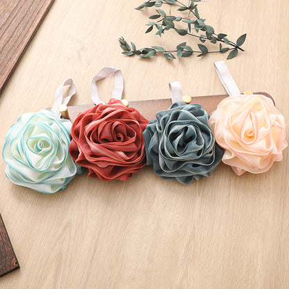 New Rose Bath Ball Scrub Towel - Frazeshop