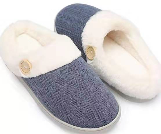 European Size Cotton Wool Slippers - Frazeshop