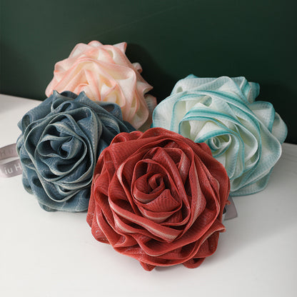 New Rose Bath Ball Scrub Towel - Frazeshop