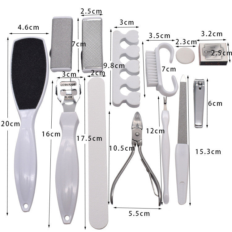 Stainless Steel Dead Skin Calluses Pedicure Set - Frazeshop