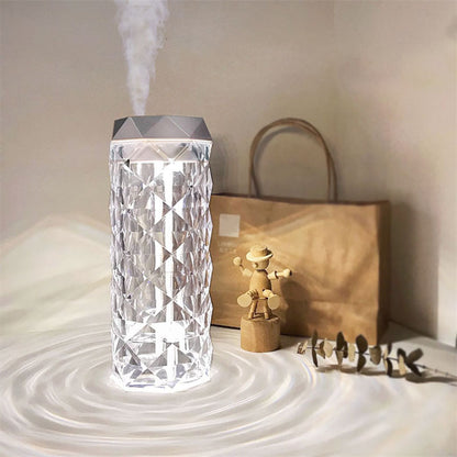 Crystal Lamp Air Humidifier (Touch Lamp) - Frazeshop